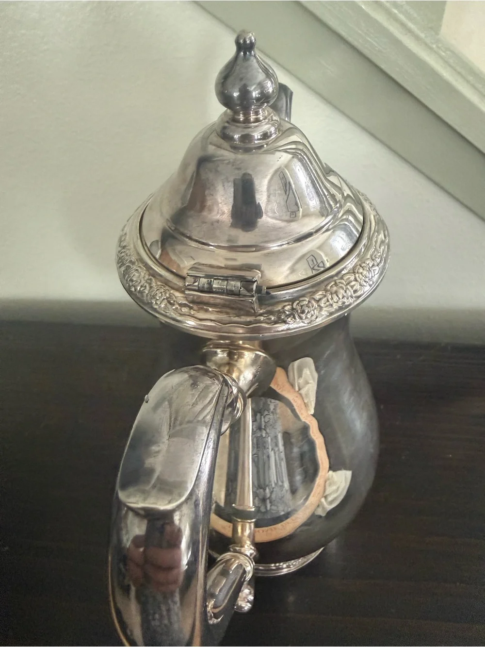 Vintage Silver Plated Coffee/Tea Pot